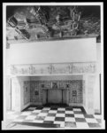 ["Mi Sueño," Herbert Coppell house, 1245 South Grand Avenue, Pasadena, California. Dining room fireplace]