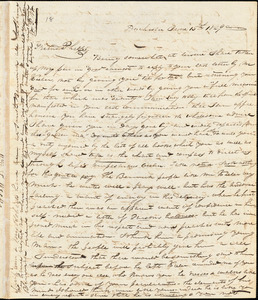 Letter from Letter from William P. Weeks, Dorchester, [Massachusetts], to Amos Augustus Phelps, 1829 June 15