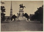 [Statue of George Washington on horseback on top of a monument in the Capitol Square area of Richmond, Virginia]