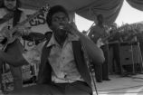 Delta Blues Festival: Performers on stage, cameraman, Roosevelt "Booba" Barnes (DBFP #248)