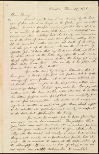 Letter from William Lloyd Garrison, Boston, [Mass.], to Henry Egbert Benson, Dec. 17, 1836