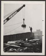 Ogden Park (0008) Activities - Salvaging iron for war production, 1942-11