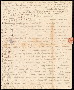 Letter from Deborah Weston, [New Bedford, Mass.], to Caroline Weston, [not before 1835 Oct. 21]