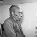 Home for Aged - elderly colored woman