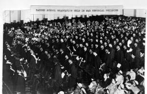 Barber School Graduation, 1941