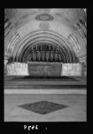 Northern views. Mt. Tabor. Church of the Transfiguration. The crypt showing Crusader altar