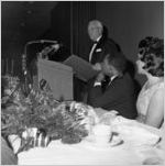 Martin Luther King, Jr.'s Nobel Peace Prize recognition dinner, National Conference of Christians and Jews, Dinkier Plaza Hotel, Atlanta, Georgia, January 27, 1965