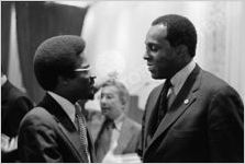 Ben Brown and Vernon Jordan