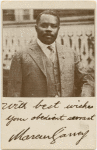 Marcus Garvey: "Your obedient servant."