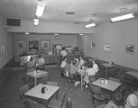 Lunchroom of the First National Bank of Montgomery in downtown Montgomery, Alabama.