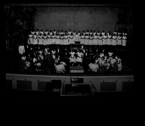 Cardozo High School Orchestra and Chorus May 1959 [cellulose acetate photonegative]