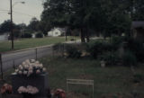 Mt. Olivet Cemetery: view of residential area