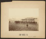 [African American soldiers in formation at Camp Meade, Pennsylvania]