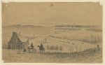 The plains of Manassas, looking towards the Bull Run Mountains, from Gen. T.F. Meagher's headquarters