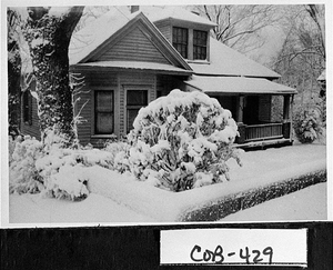 Photograph of home, Marietta, Cobb County, Georgia, 1960