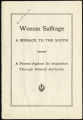 "Woman Suffrage: A Menace to the South"