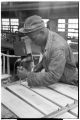 Building part of boxcar in a jig, Havelock, Nebraska