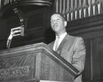 The Reverend Arthur M. Brazier speaking at CCCO meeting