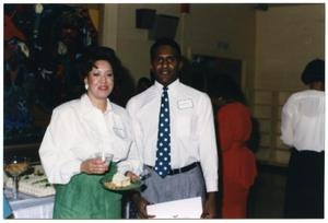 Woman and Young Man at Salute to Youth Awards Program