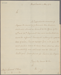 Letter to Major General [Charles] O'Hara