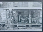 N. Carolina farms - general store, tobacco barn