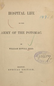 Hospital life in the Army of the Potomac