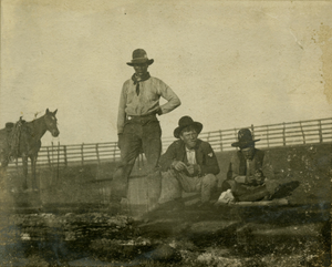 Group of cowboys