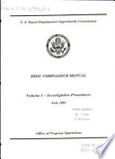 EEOC compliance manual