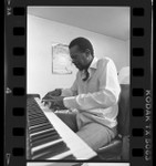 Horace Tapscott playing piano, Los Angeles, Calif., 1986