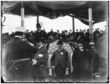 View of the reviewing stand on Dedication Day