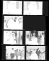 Set of negatives by Clinton Wright of Jerry Holloway's wedding, 1964