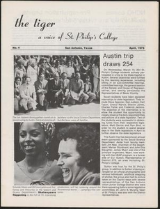 The Tiger (San Antonio, Tex.), No. 4, Ed. 1, April 1975