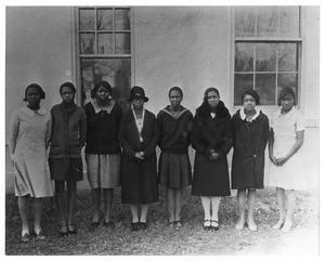 Photograph of Artemisia Bowden and Young Girls