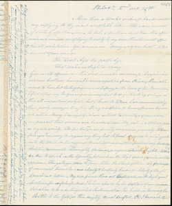 Letter from Esther Moore, Philadelphia, [Pennsylvania], to Maria Weston Chapman, 1843 [February] 14