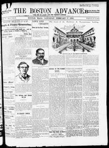 The Boston Advance. (Boston, Mass.), Vol. 5, No. 30, Ed. 1 Saturday, February 17, 1900