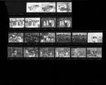 Thumbnail for Set of negatives by Clinton Wright including Operation Head Start, Bertha Harris, Demo Women West, and a wedding, 1966