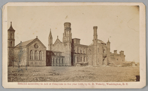 Thumbnail for Carte-de-visite of the Smithsonian Castle