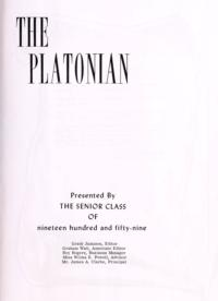 The Platonian [1959]