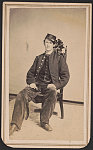 [First Lieutenant Charles S. Hinchman of Co. B, 15th Pennsylvania Cavalry Regiment in uniform]