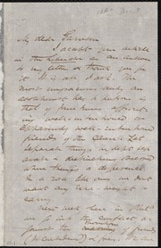 Letter to] My dear Garrison [manuscript