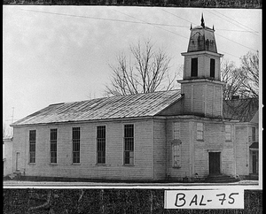 Photograph of Flagg Chapel, Milledgeville, Baldwin County, Georgia, ca. 1973