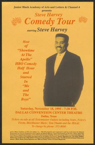 Flyer: Steve Harvey Comedy Tour