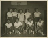 Allen School Basketball Team, 1945, Phyllis Wheatley Branch, Asheville YWCA