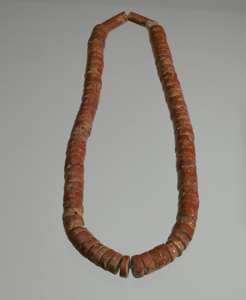 String of large coral beads