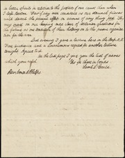 Letter to] Dr Bro Phelps [manuscript