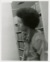 Black student protest in Wilbur Cross Library