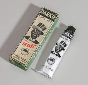 Tube of "Darkie" brand toothpaste