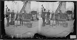 Ironworks on deck of monitor