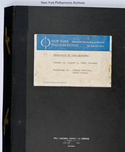 Volume II: Human Rights Commission Hearings, Testimony of Moseley and Walton, Aug 01, 1969 - Aug 01, 1969