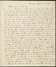 Letter to] Dear and venerated Sir [manuscript